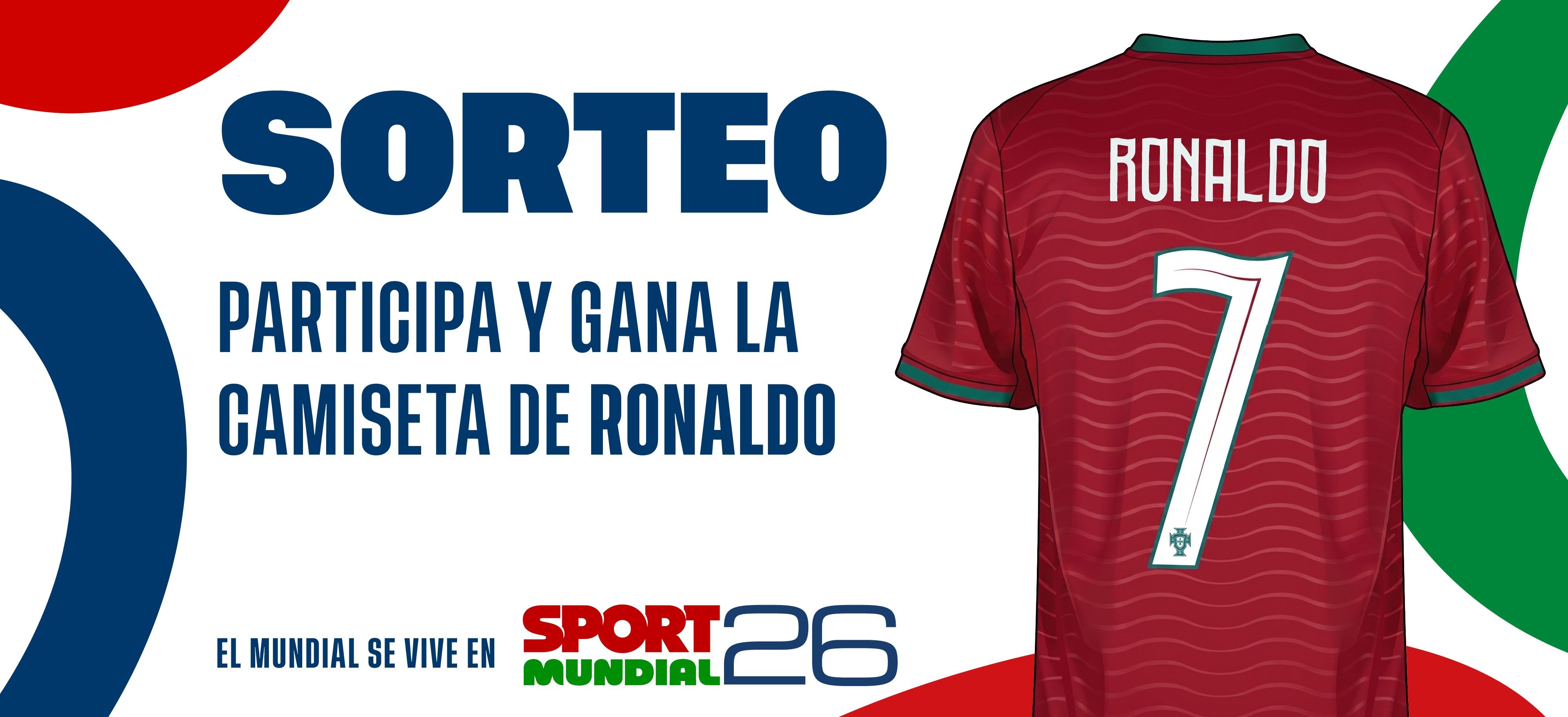 ¡SORTEO CAMISETA PORTUGAL DE CRISTIANO RONALDO!