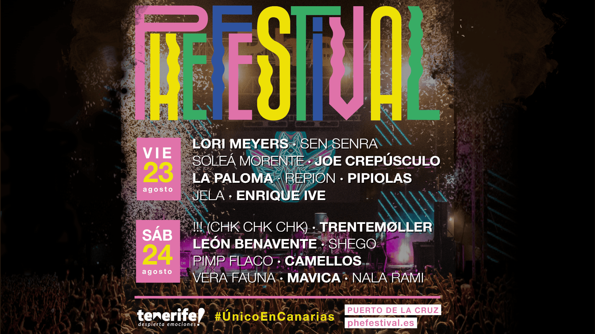 ¡LA PROVINCIA te invita a los dos días del PHE Festival 2024!