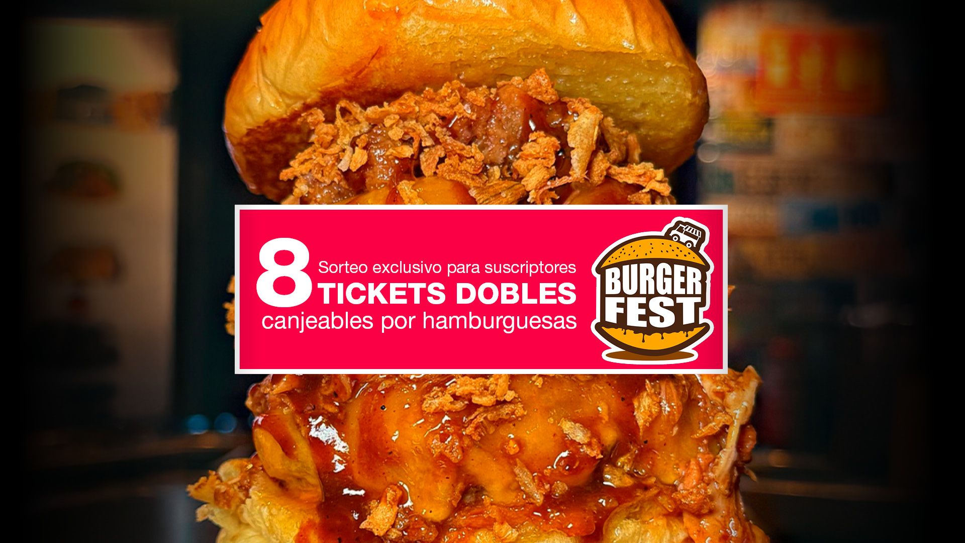 Saborea una burger gratis en La Burger Fest