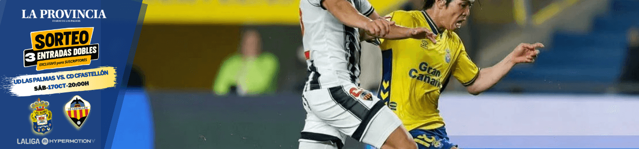 Sorteo de entradas dobles para el UD Las Palmas - CD Castellón