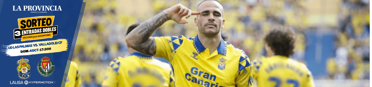 Sorteo de entradas dobles para el UD Las Palmas - Real Valladolid CF